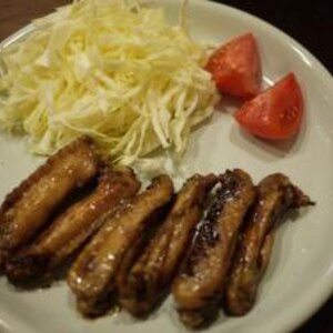 鶏手羽中のバルサミコ焼き